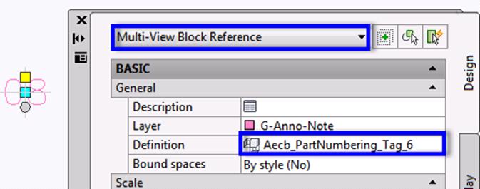 Multi-view Block Reference in AutoCAD MEP